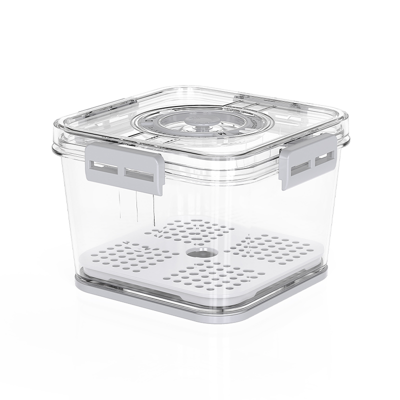 Orgwiser piccolo contenitore di stoccaggio a tempo impilabile in plastica