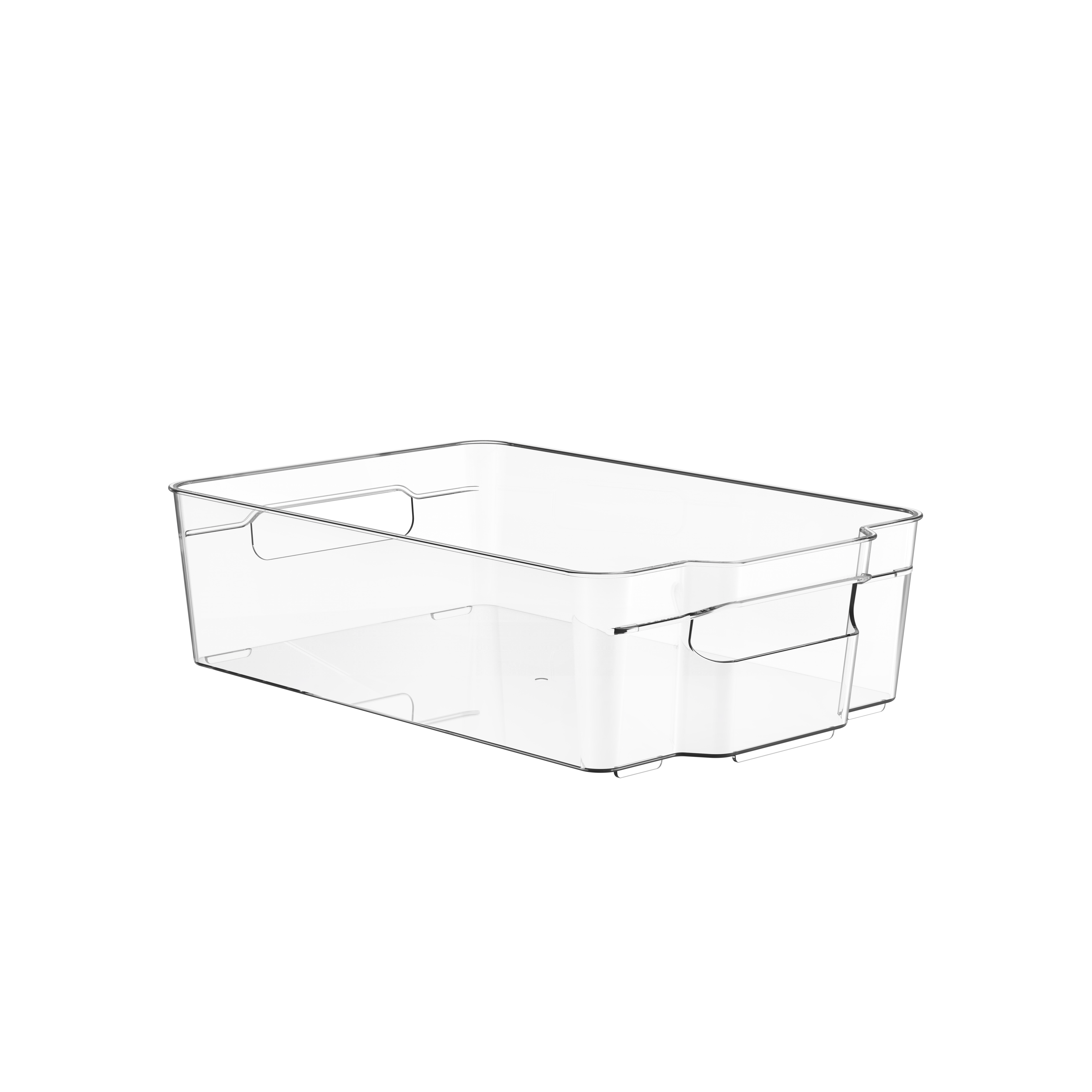 Grande bidone del frigo con manici